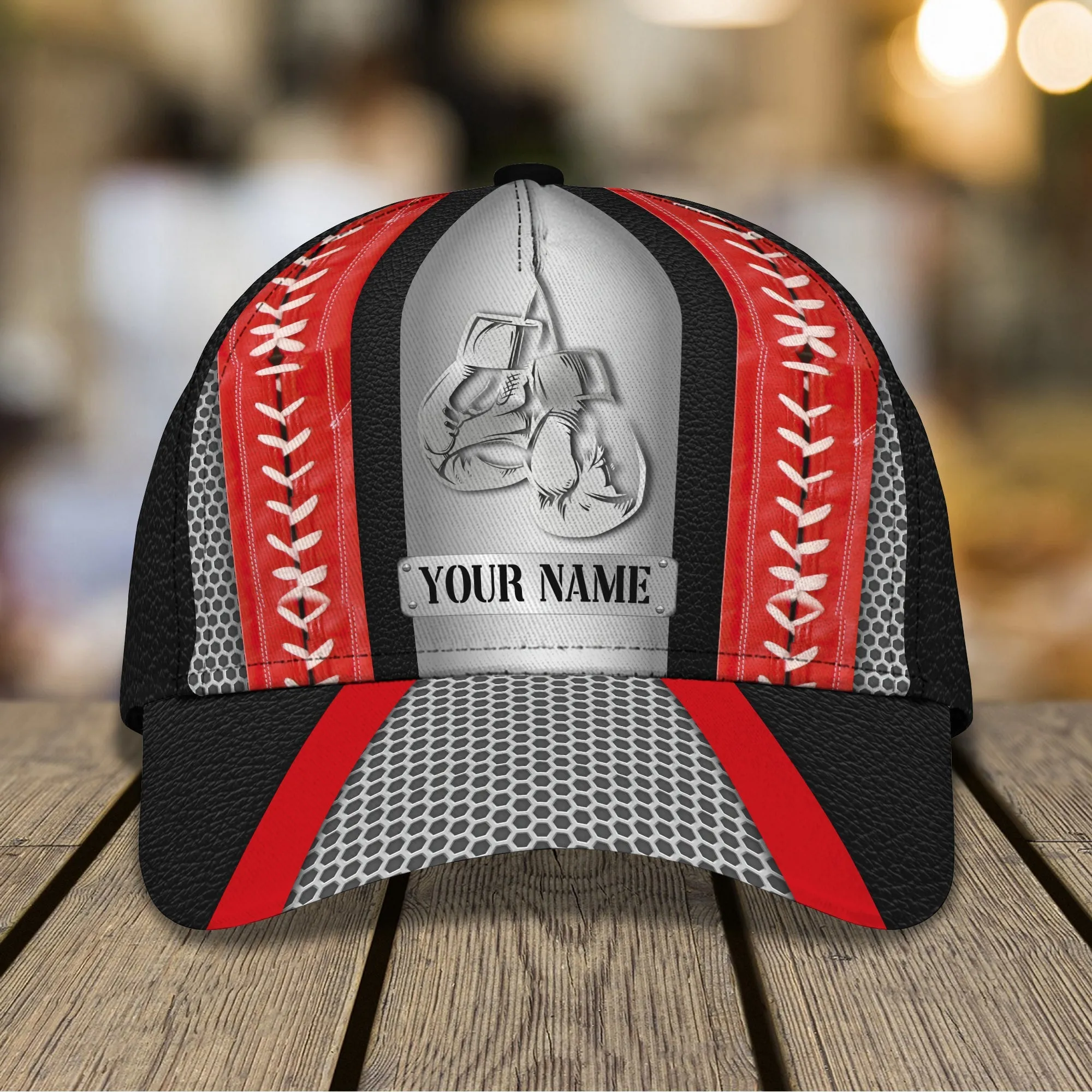 3D Classic Cap Boxing Personalized Name Cap 19 Namashops