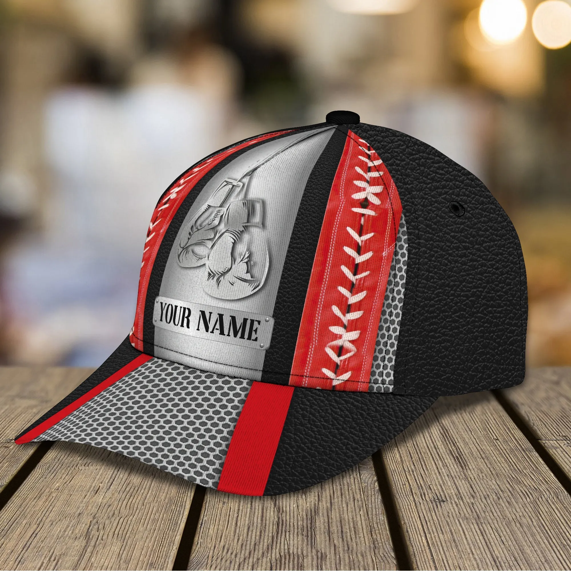 3D Classic Cap Boxing Personalized Name Cap 19 Namashops