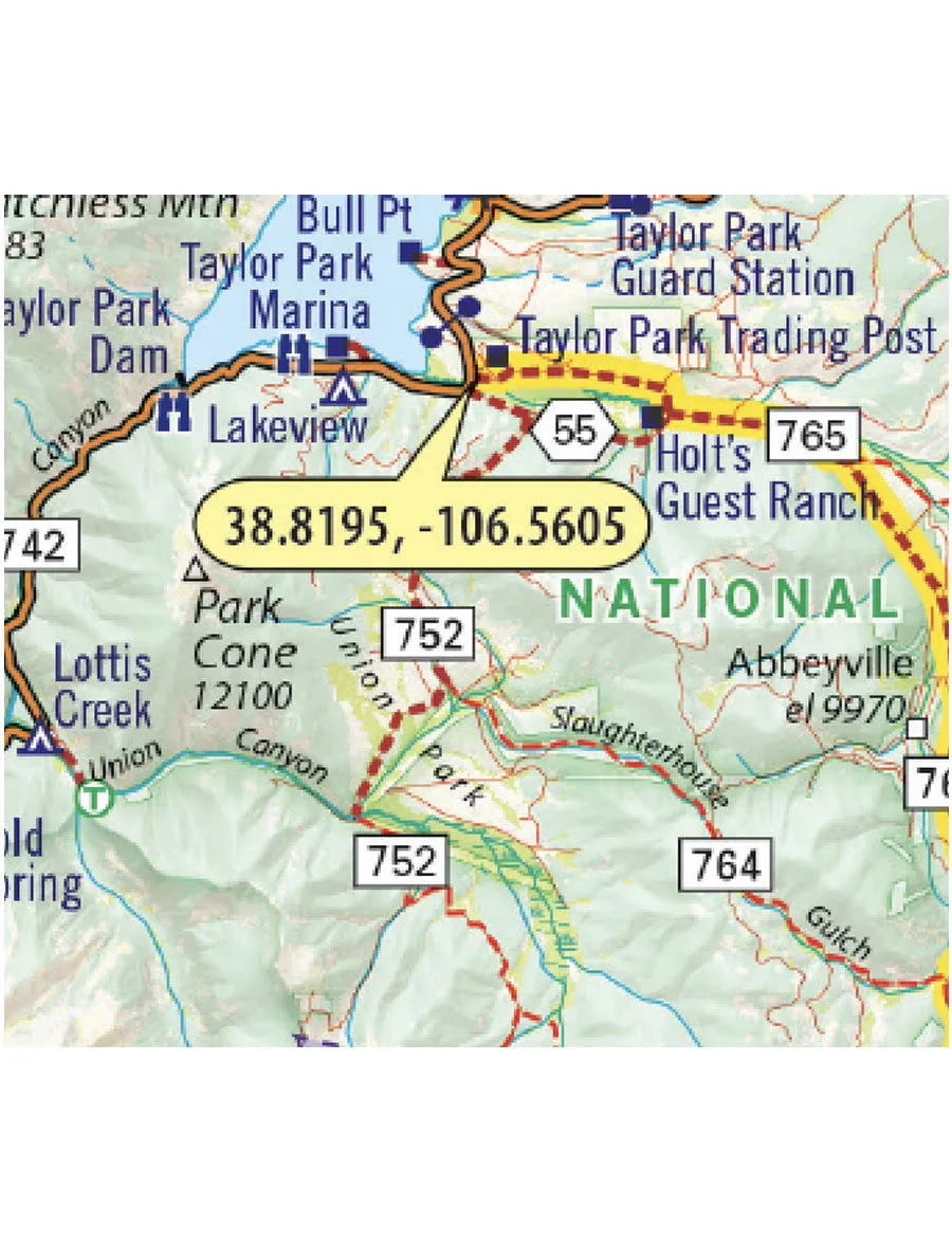 Butler Colorado Adventure Series Map