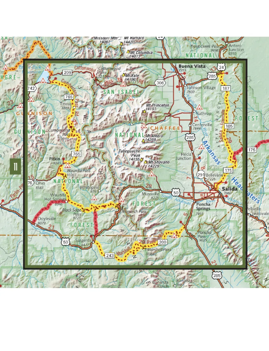 Butler Colorado Adventure Series Map