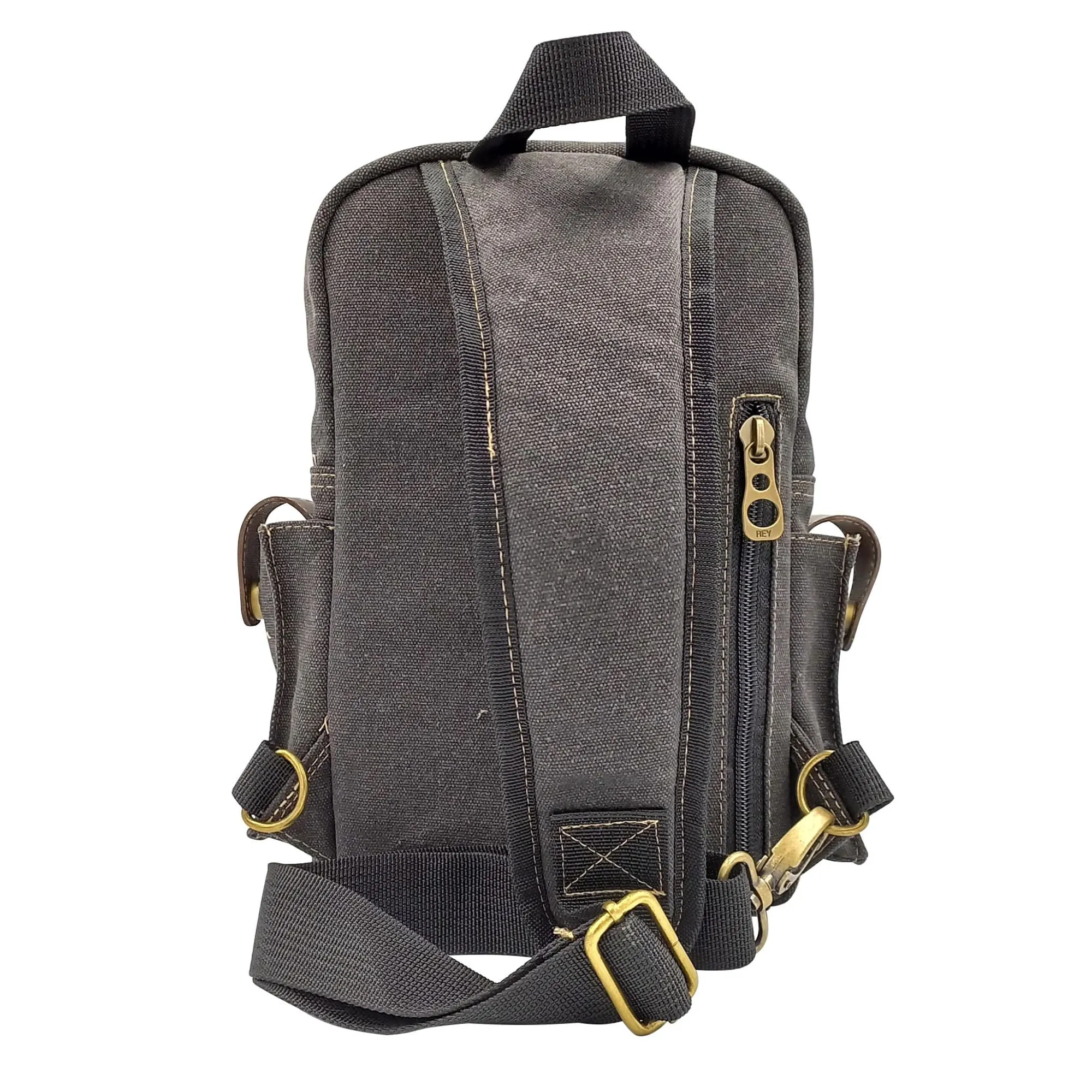 Canvas Sling Bag - Black