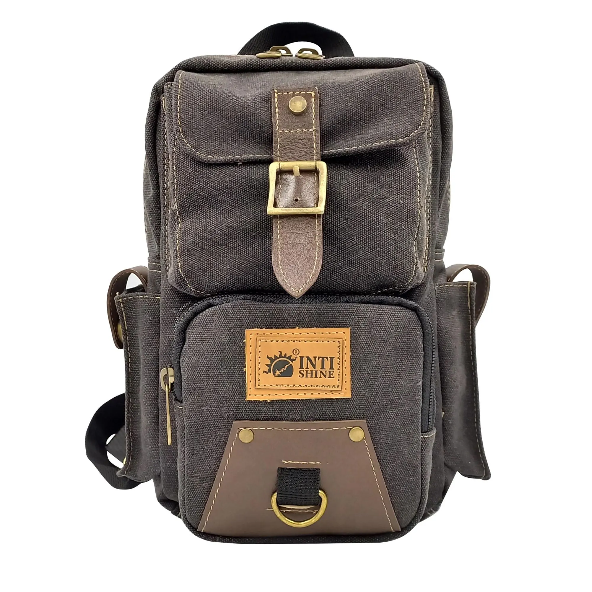 Canvas Sling Bag - Black