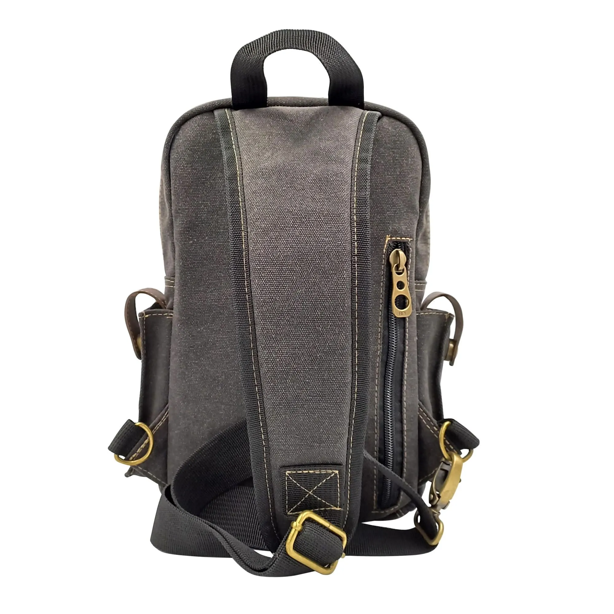 Canvas Sling Bag - Black