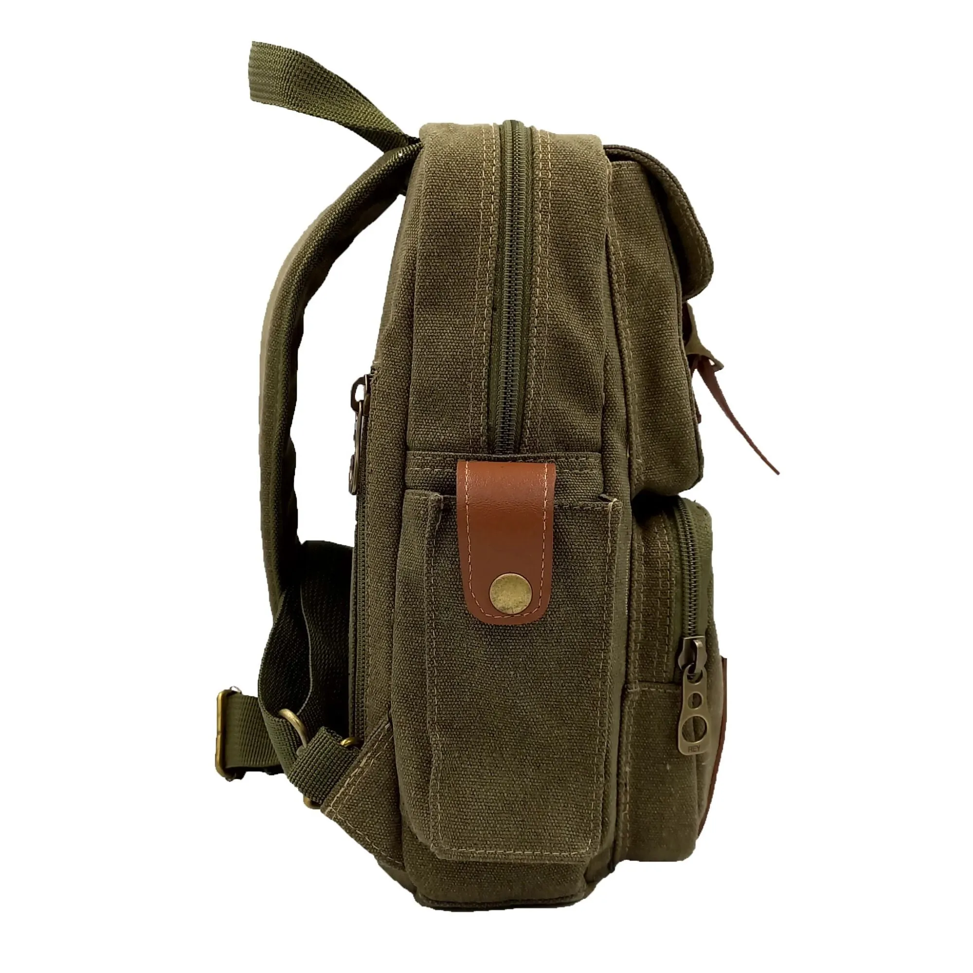 Canvas Sling Bag - Green
