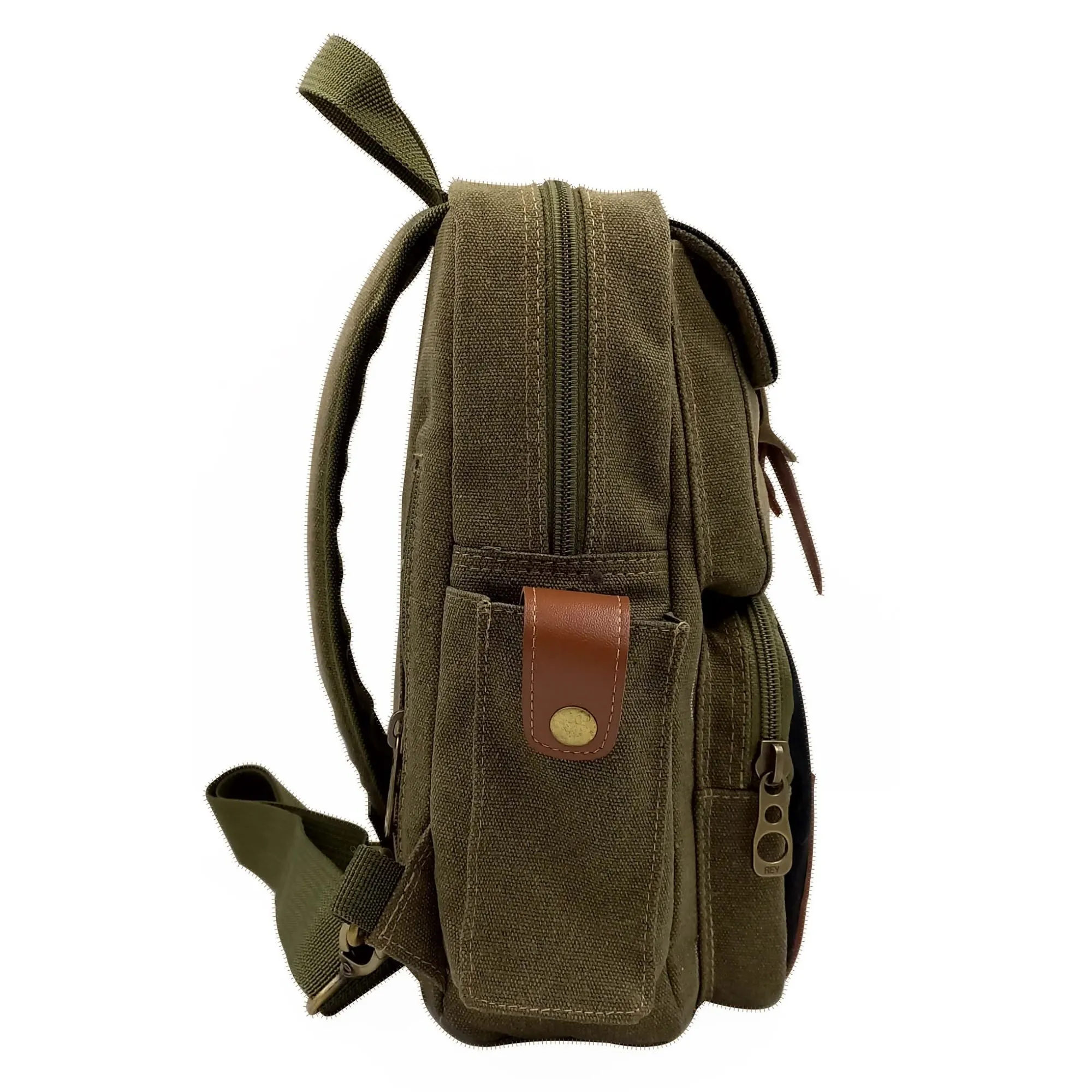 Canvas Sling Bag - Green
