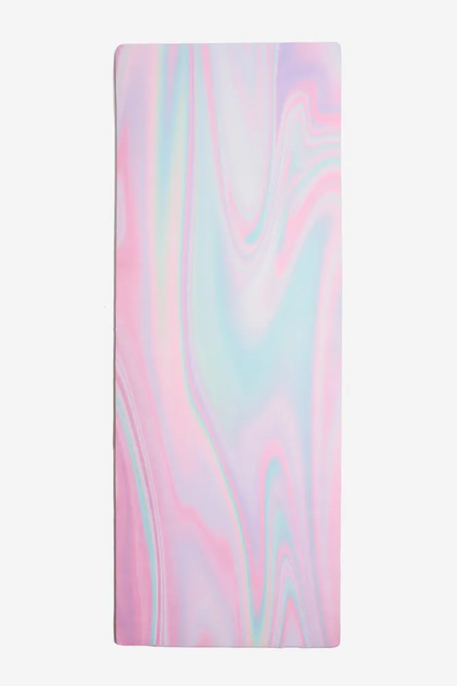 CloudCushion Vegan Suede Yoga Mat - Prismatic 0.5 Thick