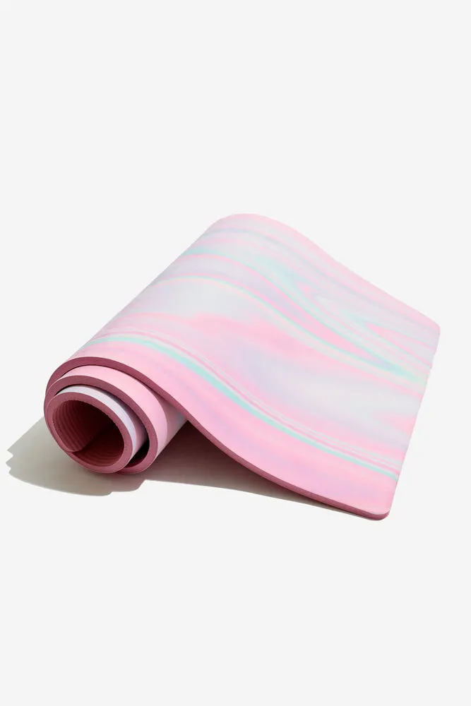 CloudCushion Vegan Suede Yoga Mat - Prismatic 0.5 Thick