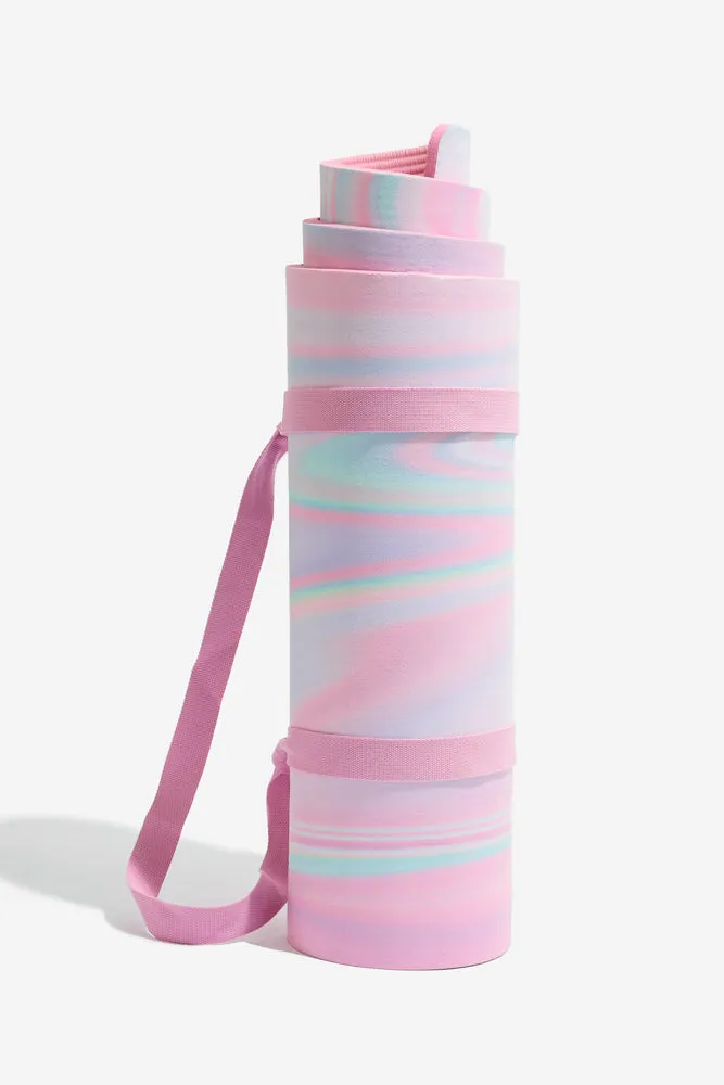 CloudCushion Vegan Suede Yoga Mat - Prismatic 0.5 Thick