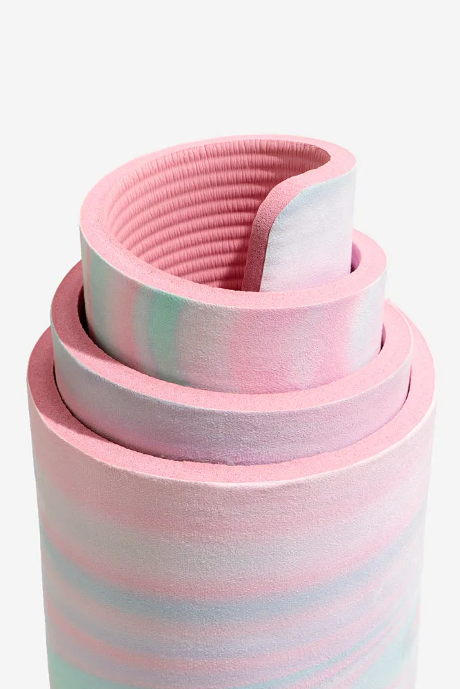 CloudCushion Vegan Suede Yoga Mat - Prismatic 0.5 Thick