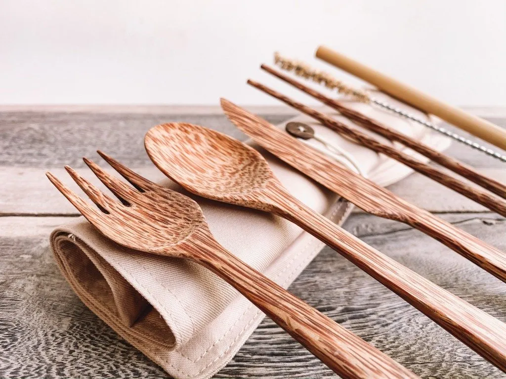 Coconut Cutlery Kit | Eco-friendly Kitchenware