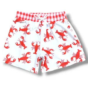 crabby swim trunks