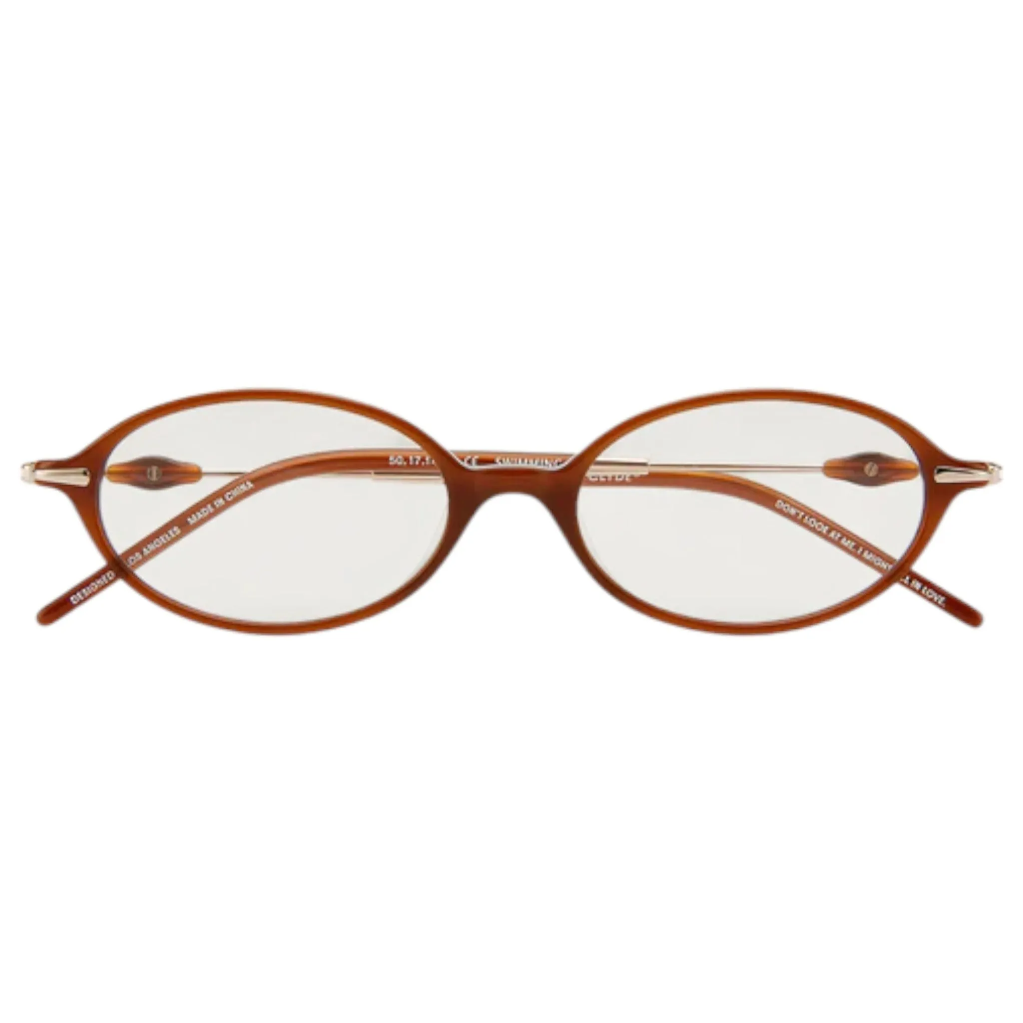 SWIMMING / GOLD DARK BROWN CLEAR