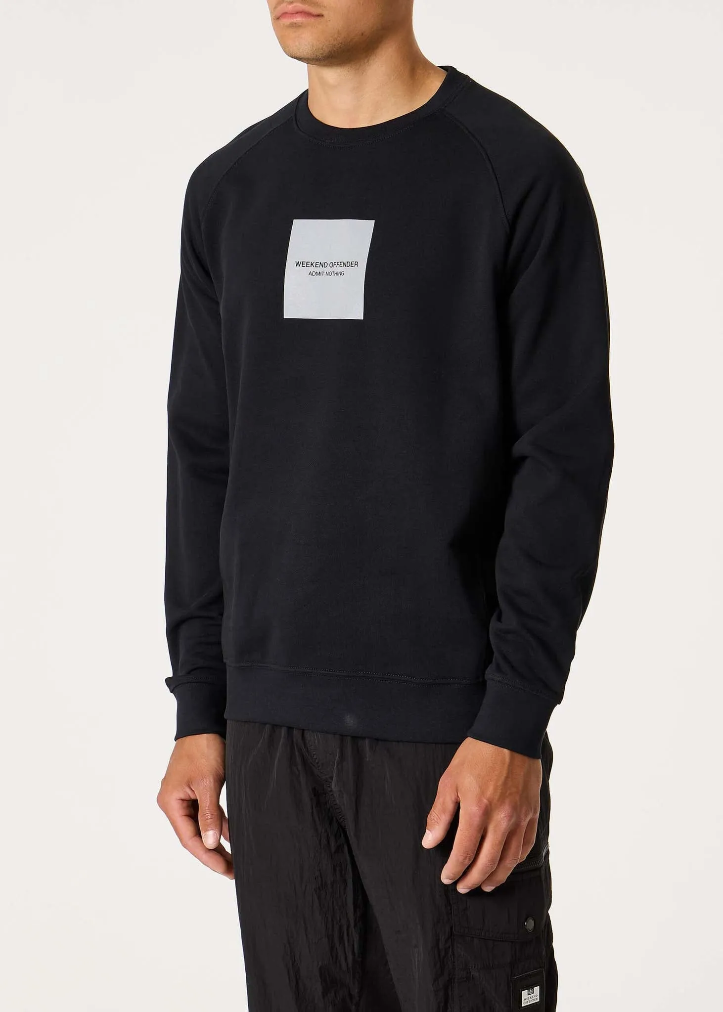 WOAN reflective sweat - black