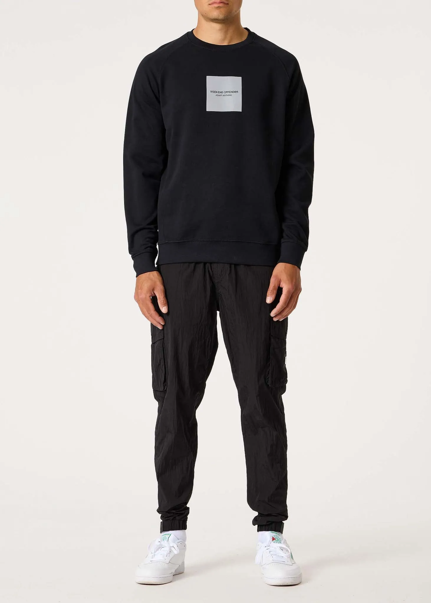 WOAN reflective sweat - black
